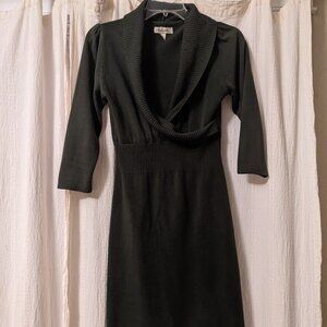 DressBarn Green Cowl Dress
